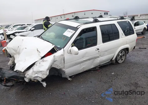 2001 Nissan Pathfinder Se из США, поврежденный, VIN JN8DR09Y91W604181